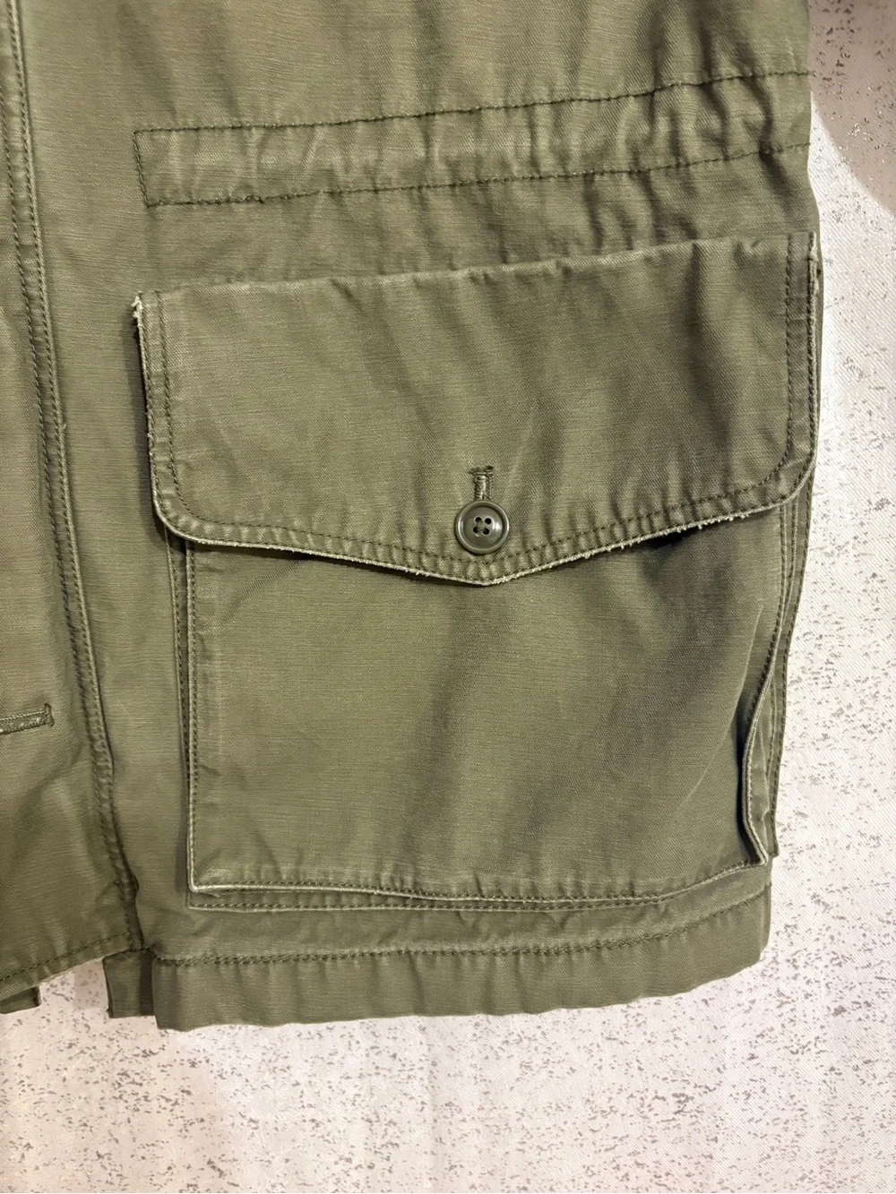 J. Crew Olive Green Military Field Jacket